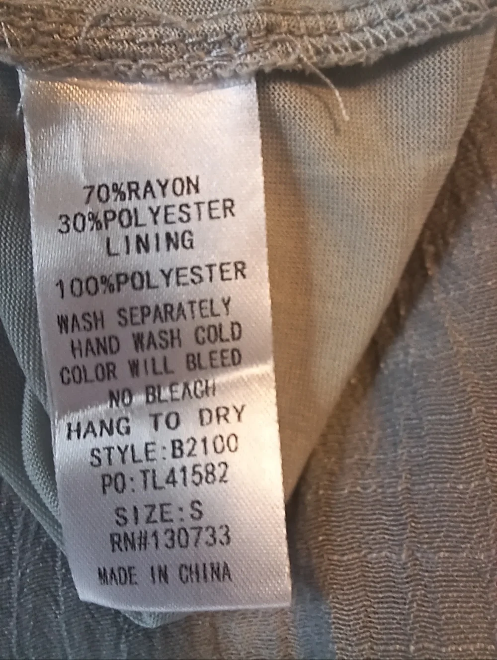 Embroidered Balloon Sleeve Dress Smocked Mini Flowy Floral Rayon Red Gray Size S - Picture 13 of 14